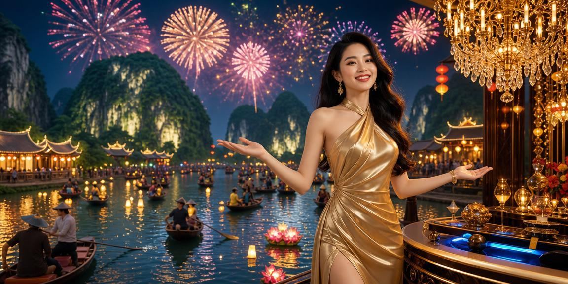 Khung cảnh lễ hội cá cược thể thao tại Ninh Bình với không khí sôi động và truyền thống địa phương